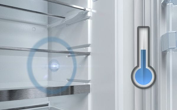 Volně stojící kombinovaná lednice Bosch KGN36VL4A systém FreshSense