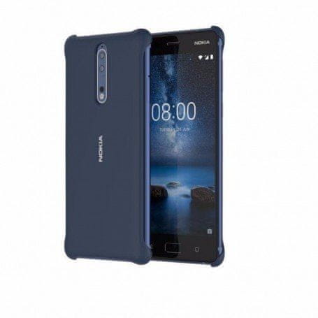 Nokia 8 Soft Touch Case Blue 1A21PR200VA