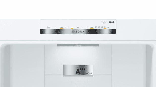 Volně stojící kombinovaná lednice Bosch KGN36VL4A AirFreshFilter s funkcí AntiBacteria