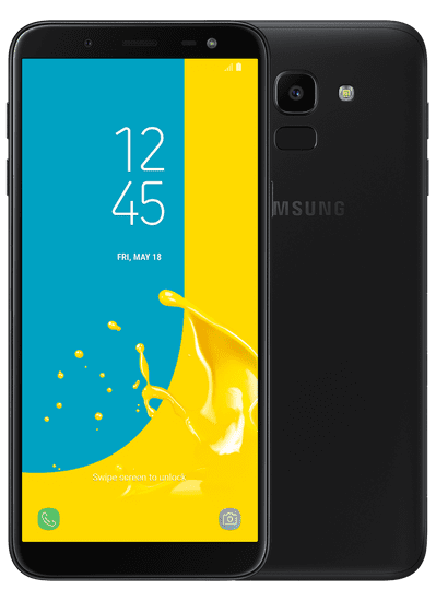 Samsung Galaxy J6, černá