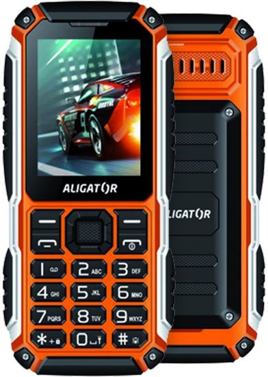 Aligator R30 eXtremo, Dual SIM, IP68, oranžovo-černý