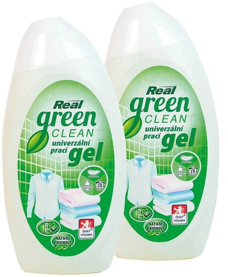 Real Green Clean Prací gel 2x1 l