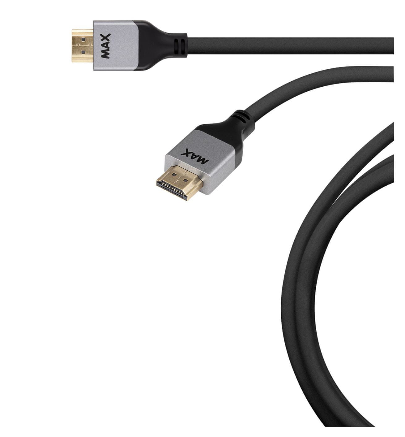 MAX HDMI kabel MHC5150B 1,5 m, černá