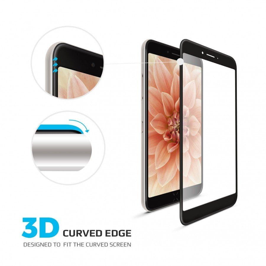 Levně FIXED 3D Full-Cover ochranné tvrzené sklo pro Apple iPhone 7 Plus/8 Plus, černé FIXG3D-101-033BK - rozbaleno