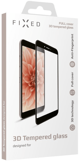 FIXED 3D Full-Cover ochranné tvrzené sklo pro Huawei P10 lite, černé FIXG3D-194-BK