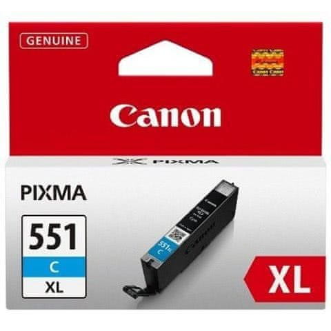 Levně Canon CLI-551C, XL (6444B001), azurová
