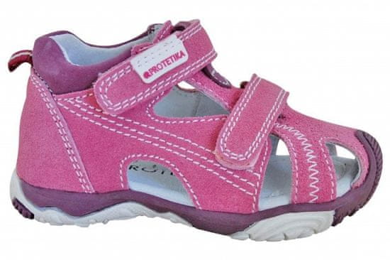 Protetika Dívčí sandály Laris - růžové