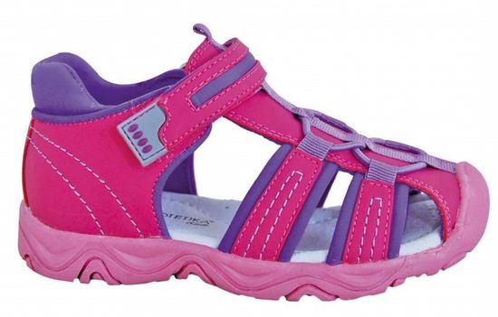 Protetika Dívčí sandály Art - růžové