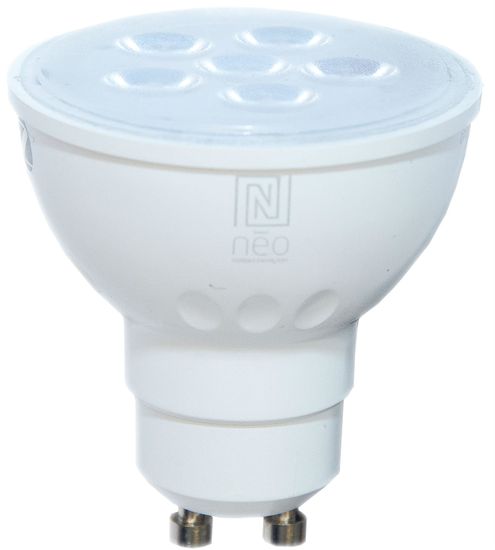 Immax Smart žárovka LED GU10 4,8W teplá bílá, stmívatelná, Zigbee 3.0