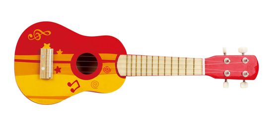 Hape Červené ukulele