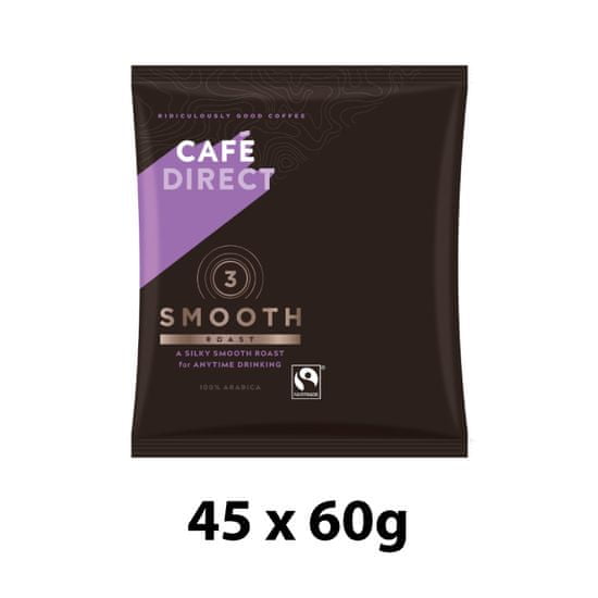 Cafédirect Arabika Smooth mletá káva s tóny mléčné čokolády 45 x 60g 100% Arabika