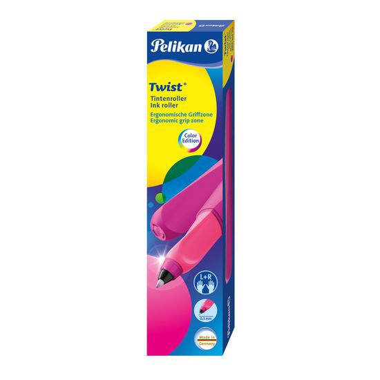 Pelikan Inkoustový roller Twist, neon/švestkový