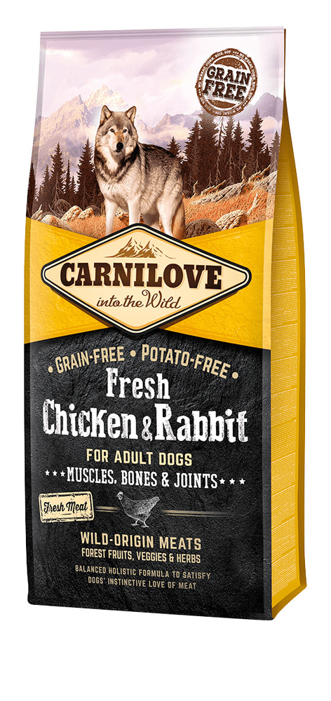 Levně Carnilove Dog Fresh Chicken & Rabbit 12kg