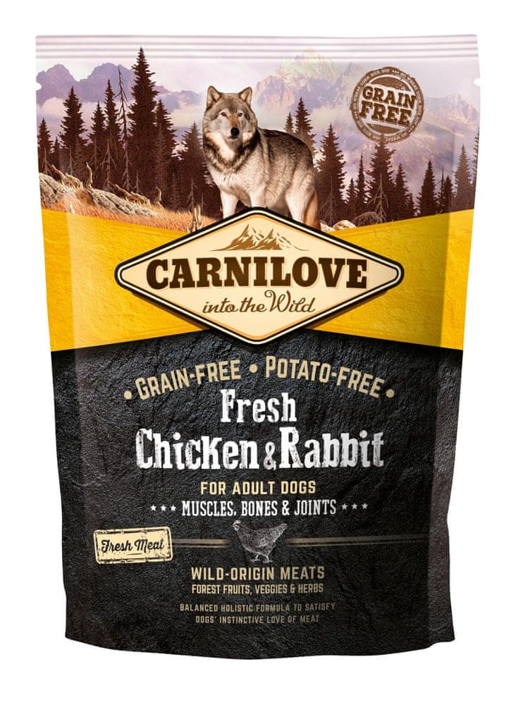 Levně Carnilove Dog Fresh Chicken & Rabbit 1,5kg