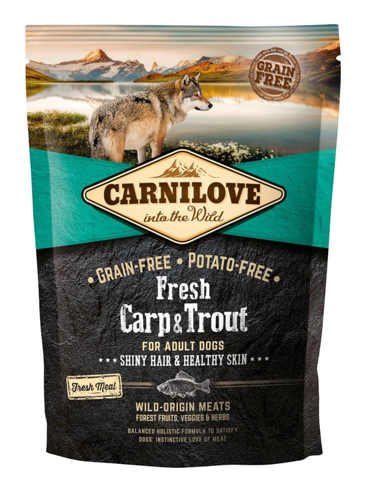 Levně Carnilove Dog Fresh Carp & Trout 1,5kg