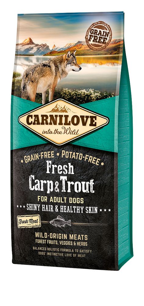 Levně Carnilove Dog Fresh Carp & Trout 12kg