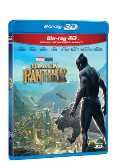 Black Panther 3D+2D (2 disky) - Blu-ray