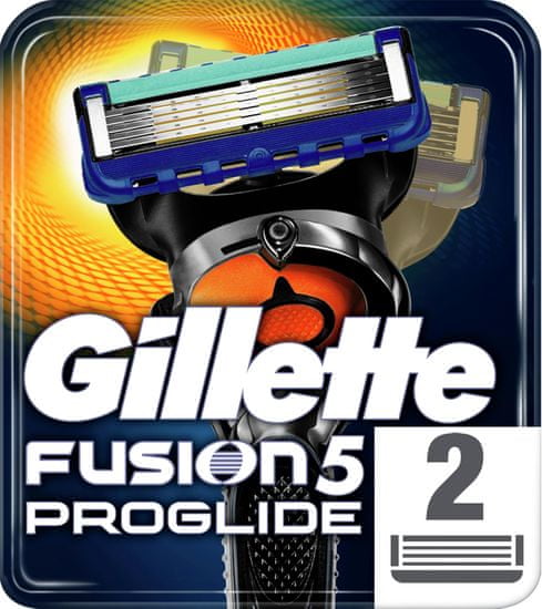 Gillette Fusion5 ProGlide holicí hlavice pro muže 2 Ks