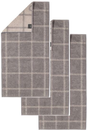 Cawö Frottier ručník two-tone, graphic, 3ks