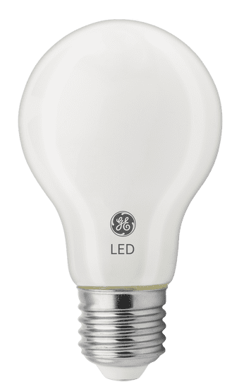 GE Lighting LED žárovka Glass, E27 8W, teplá bílá