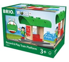 Brio World 33840 Nástupiště s vlastním hlášením