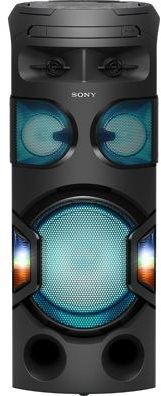 minisystém Sony MHC-V71D silné basy osvětlení mobilní aplikace karaoke bluetooth nfc technologie aux-in jack hdmi dvd