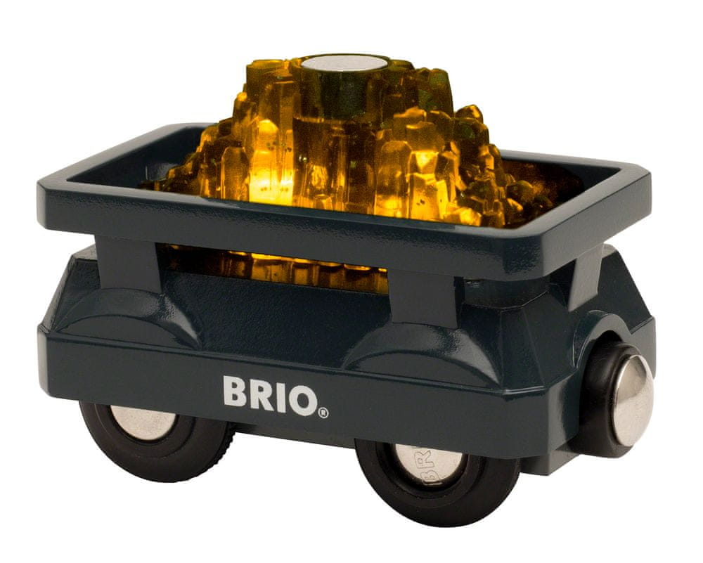 Levně Brio World 33896 Svítící vagón se zlatem