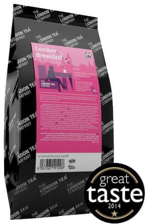 London Tea Company Fairtrade černý čaj pyramidový London Breakfast 50ks