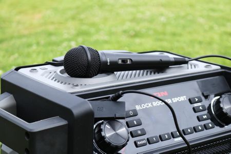 Reproduktor mikrofon aux-in 3,5mm jack bluetooth nfc usb ION Block Rocker Sport Black
