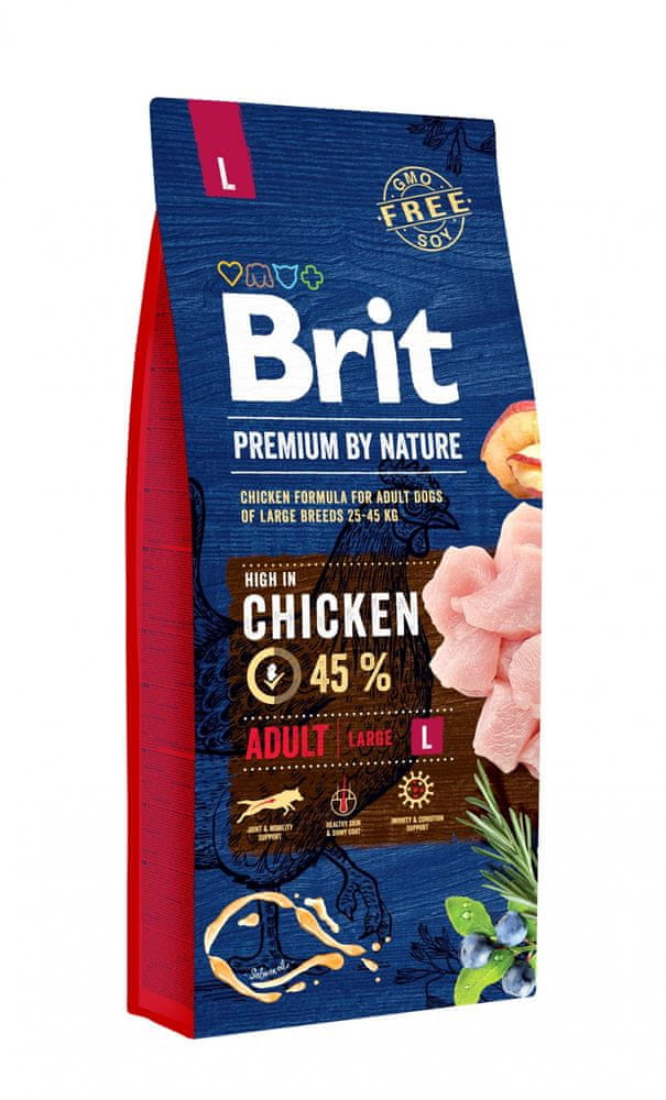 Levně Brit Premium by Nature Adult L 15 kg