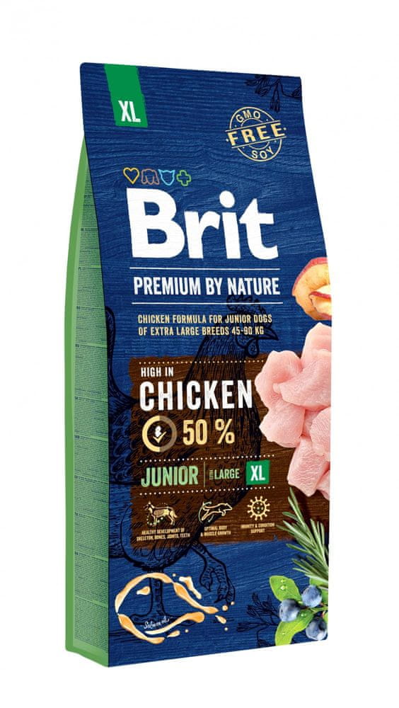 Levně Brit Premium by Nature Junior XL 15 kg