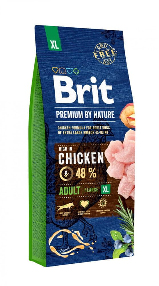 Levně Brit Premium by Nature Adult XL 15 kg