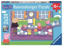 Ravensburger Peppa Pig Malování 2x24 dílků
