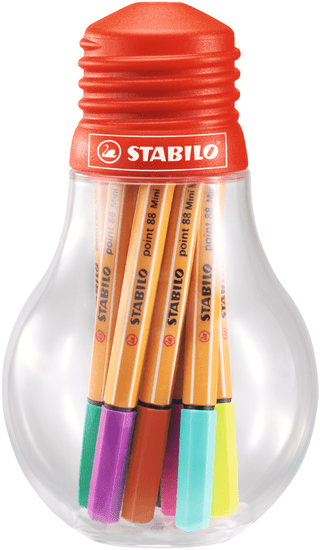 Stabilo Liner Point 88 mini Colorful Ideas, 12 barev, 0,4 mm