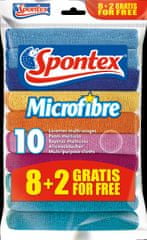Spontex Microfibre 8+2 ks