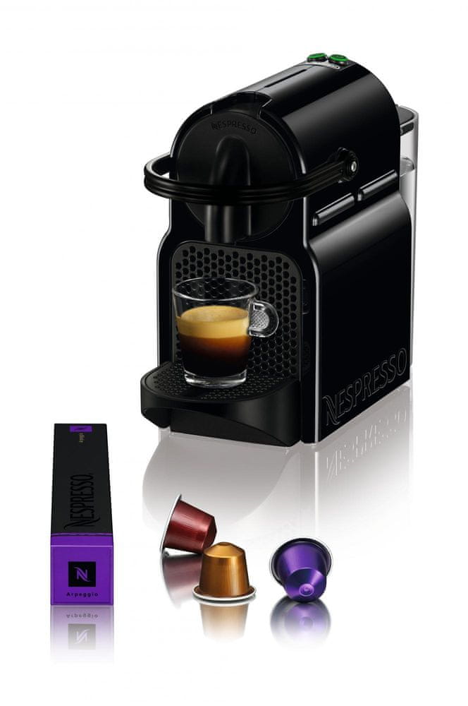 Levně Nespresso kávovar na kapsle De´Longhi Inissia, černý EN80.B