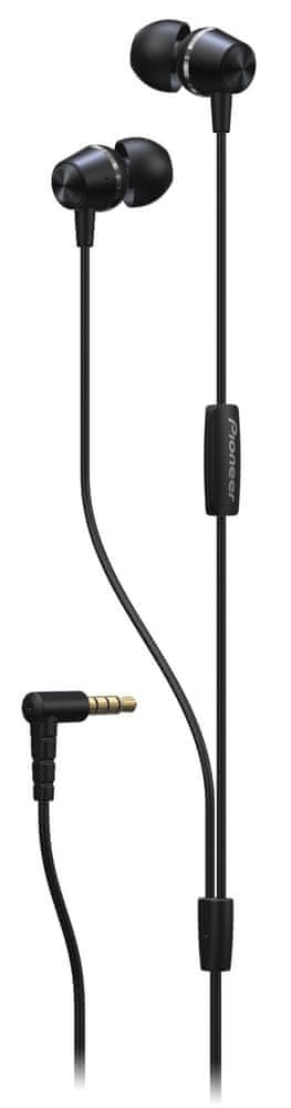 Pioneer SE-QL2T sluchátka s mikrofonem, černá