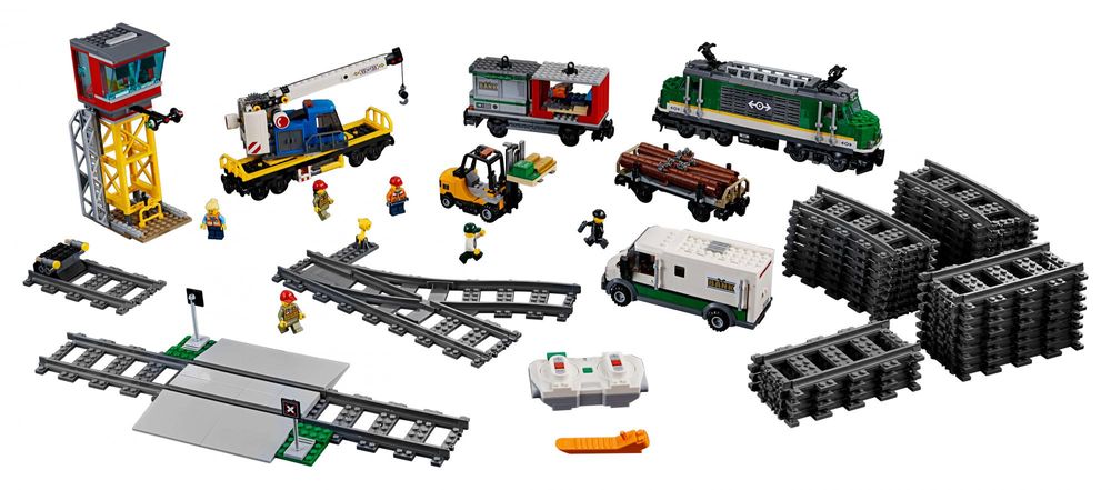LEGO City 60198 Nákladní vlak - zánovní