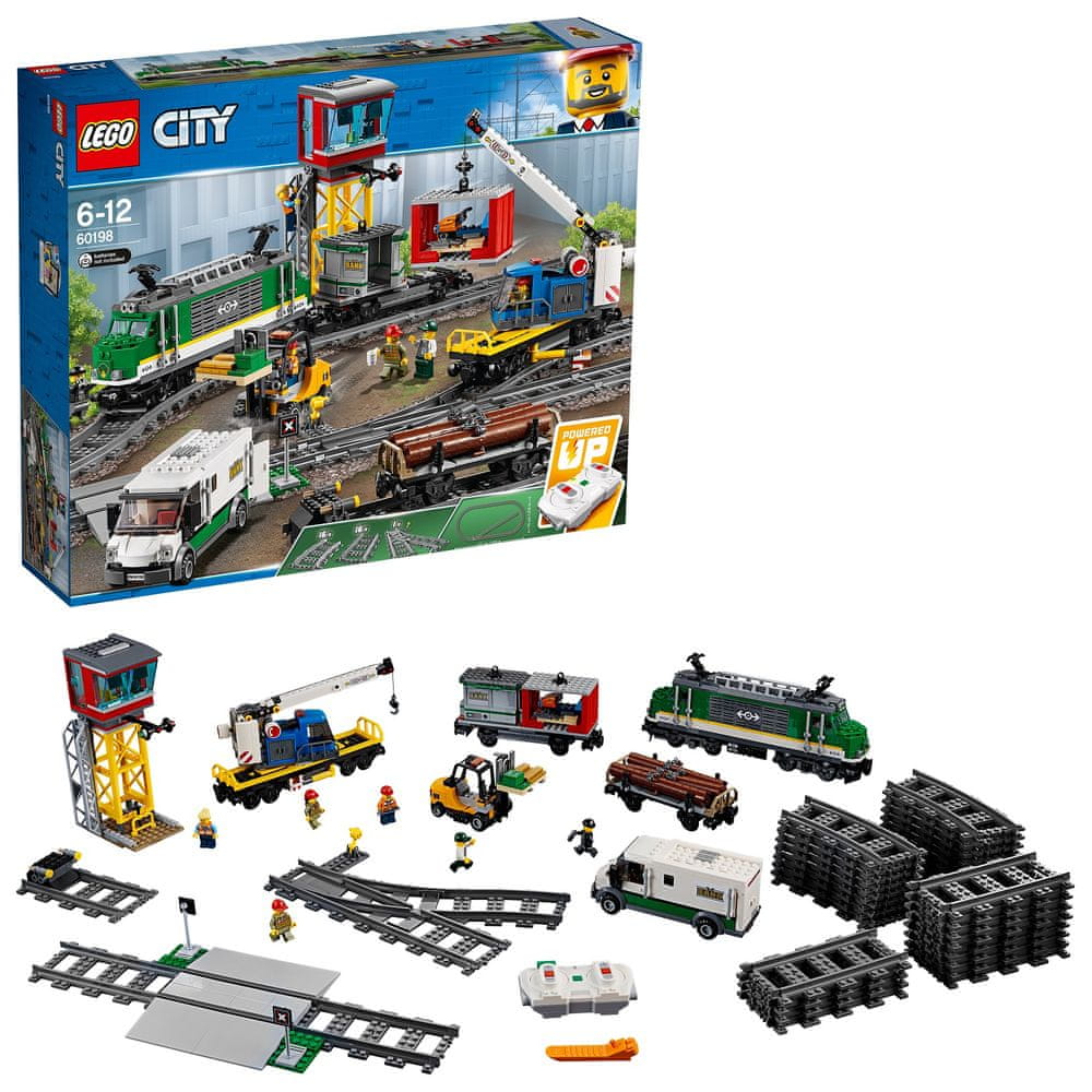 LEGO City 60198 Nákladní vlak