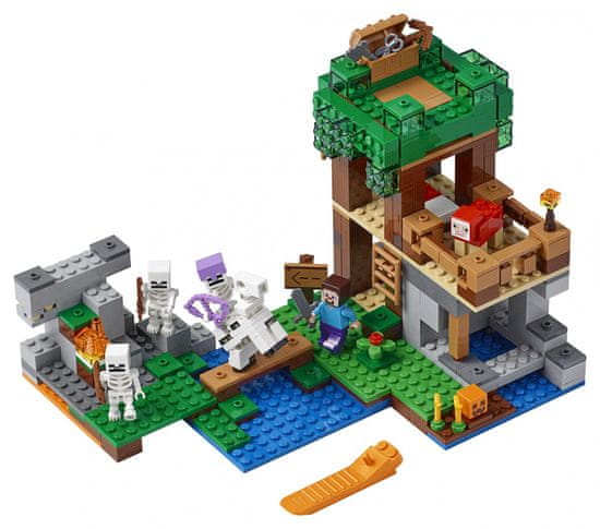 LEGO Minecraft TM 21146 Útok kostlivců