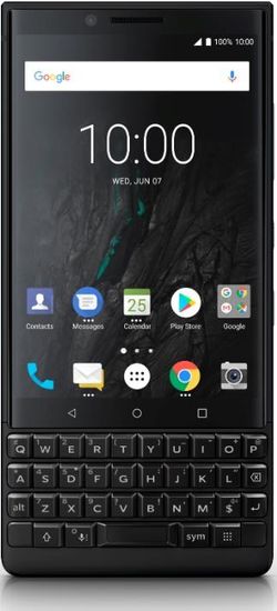 BlackBerry KEY2 Athena Single SIM, 6GB/64GB, Black - rozbaleno