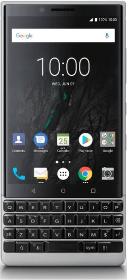 BlackBerry KEY2 Athena, stříbrná - rozbaleno