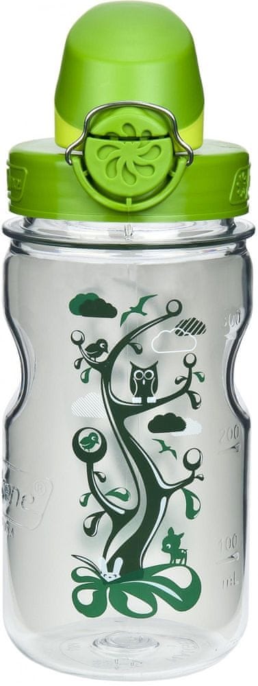 Nalgene OTF Kids 350 ml Clear with Sprout and Woodland Artwork