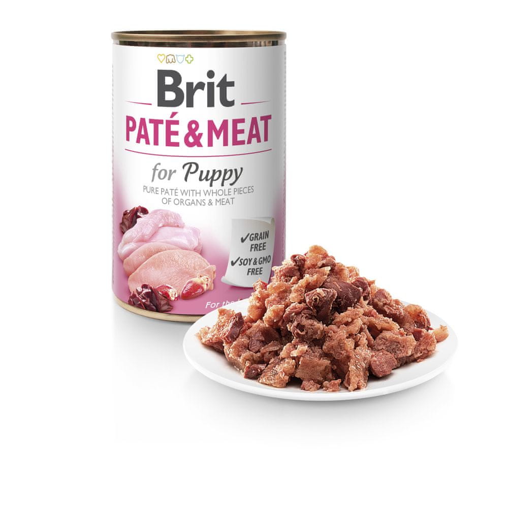 Levně Brit Paté & Meat Puppy 400g