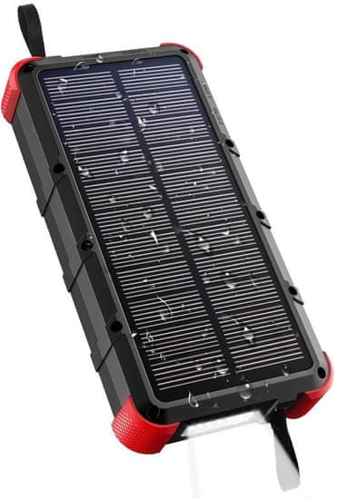 Outxe Savage IP67 Voděodolná solární powerbank QuickCharge 20 000 mAh (EU Blister) PCB20000WS
