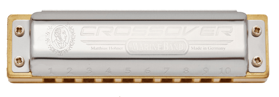 Hohner Marine Band Crossover, D-major Foukací harmonika