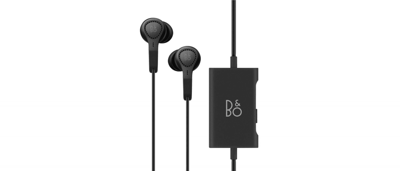 Sluchátka Bo-Play Beoplay E4 ovládání hlasitosti na kabelu ANC aktivní potlačení šumu