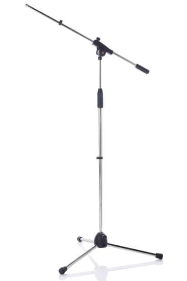 Bespeco Mic Stand 3 chrome Mikrofonní stojan