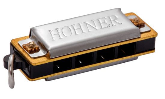Hohner Mini harp im Etui Miniatura foukací harmoniky