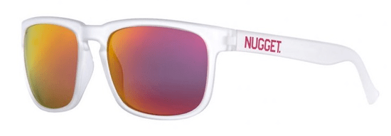 Nugget unisex bílé sluneční brýle Clone